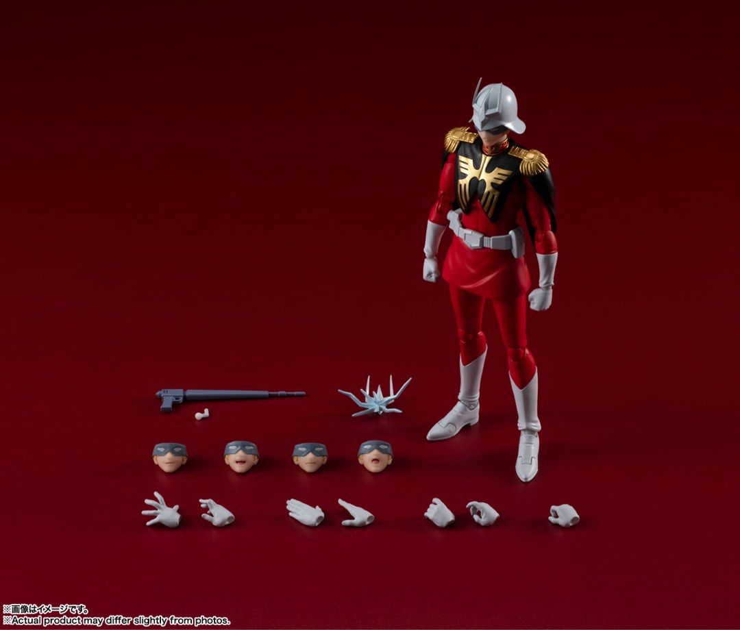 大熱預定重開! S.H.Figuarts Char Aznable 《機動戰士高達》「紅彗星」馬沙·亞斯洛布